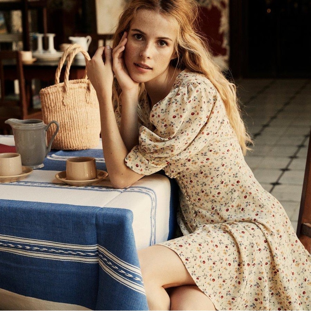 NWOT - Doen Ceres Dress in Papillon Floral (Size Medium)